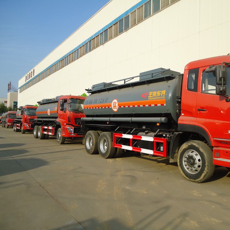 20方重汽后双桥洗井液油田使用罐车 不锈钢液体罐式车 批量订单