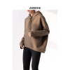 Unique Cut Sweater Autumn and winter designer Easy Show thin A small minority three-dimensional Cut T-shirts Hooded Sweater