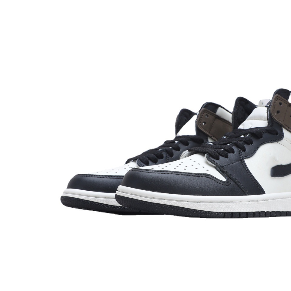 莆田鞋1 retro high dark 黑摩卡 小倒钩 男女同款 篮球鞋 跑步鞋