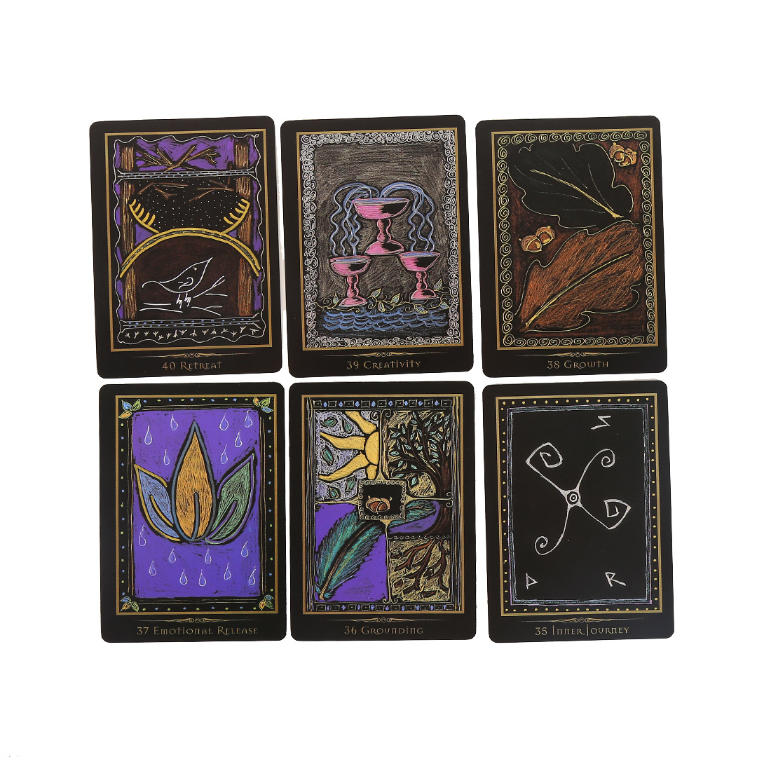 现货shamanic healing oracle 萨满的疗愈神谕卡 冥想神谕卡