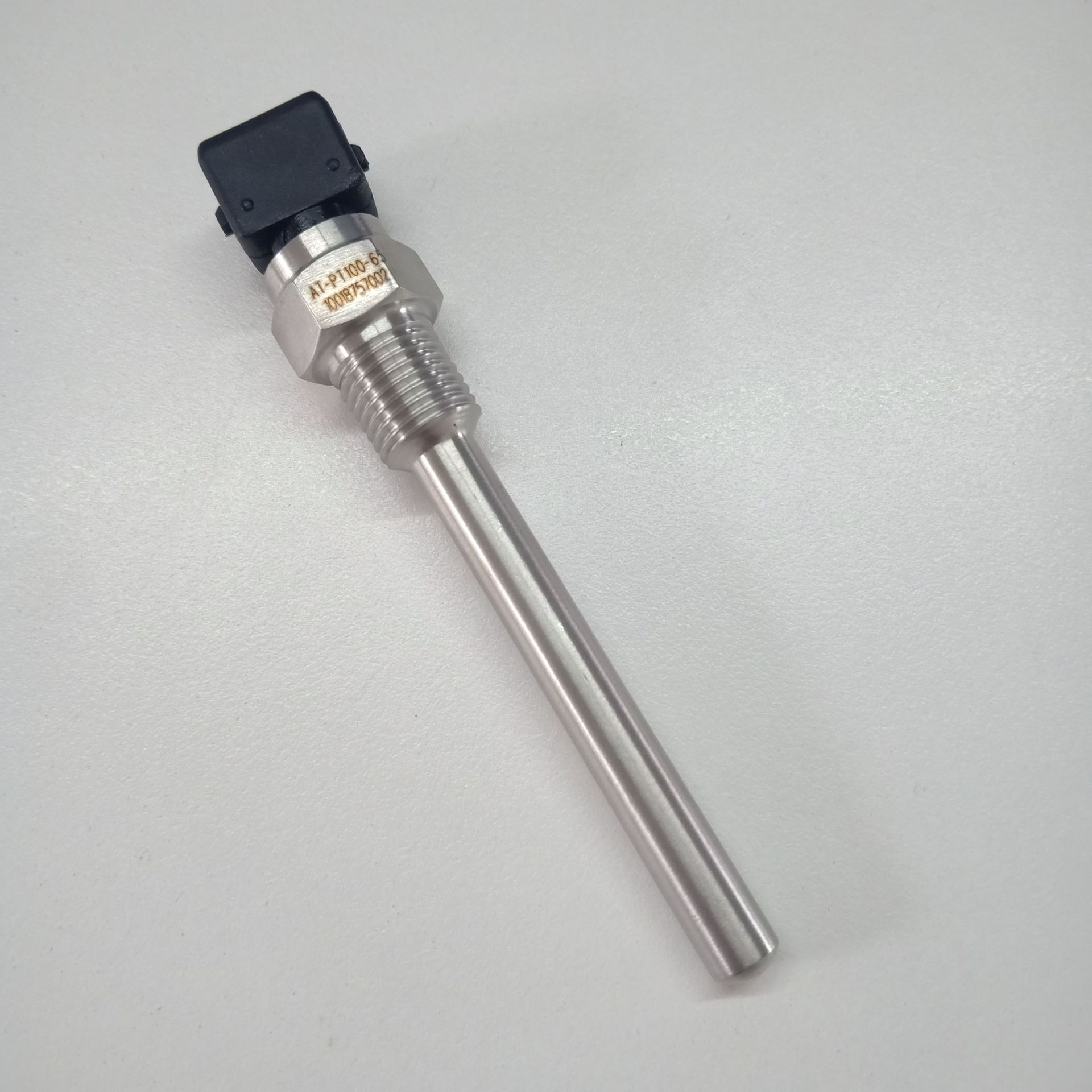 zysensorpt100温度传感器长度可选g12螺纹8mm管径90mm管长