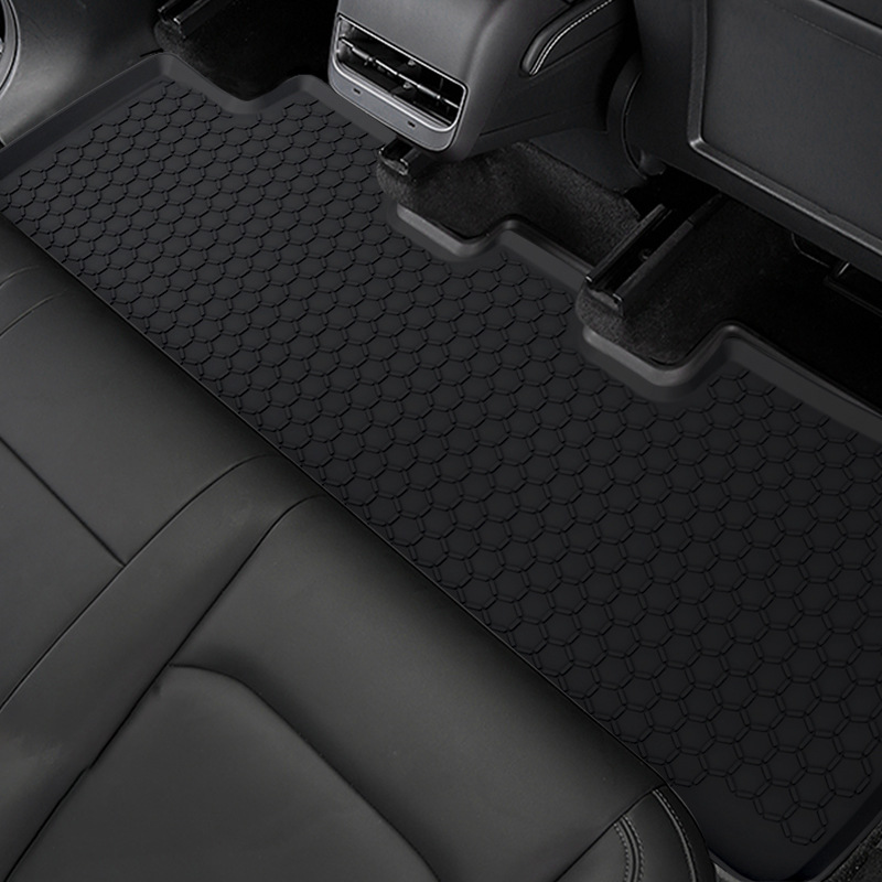 Applicable to Tesla Modely Tram Car Foot Mat Front Trunk Mat Modely Silicone Modification Accessories Wholesale