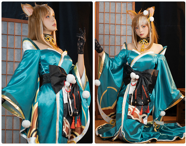 原神cos服五郎性转希娜小姐cosplay游戏动漫服装二次元和服女