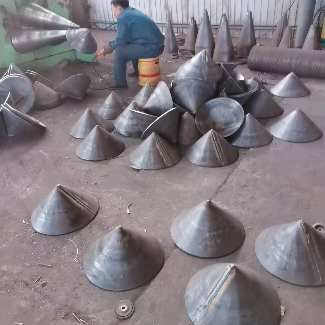 厂家直销锥尖 碳钢q235b卷制 直缝同心异径管锥管变径吸水喇叭口