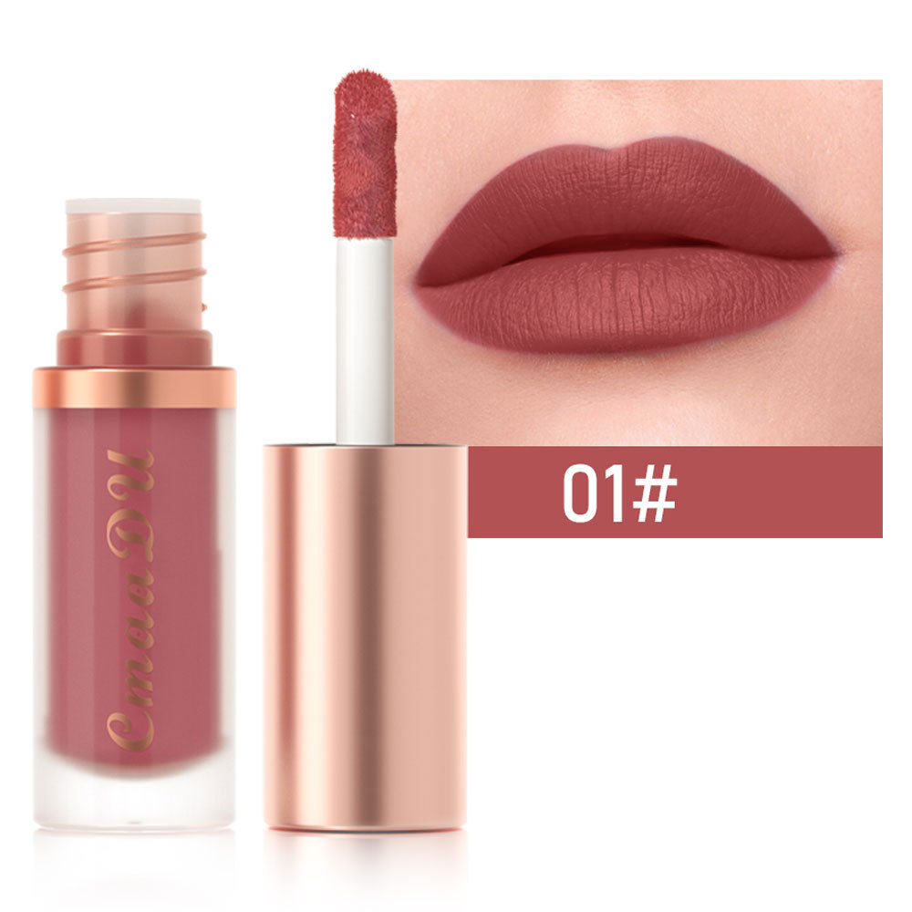 Pay Attention to View! Link Disclaimer-Foreign Trade Exclusive: Cmaadu 12-Color Lipstick Matte Velvet Lip Gloss