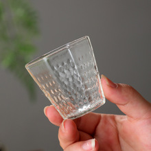 清仓处理玻璃品茗杯小酒杯一口杯多款可选闻香杯创意多边形杯子