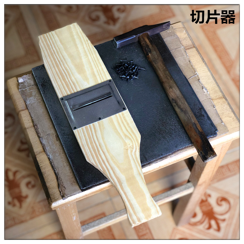 萝卜刨片器土豆切片器不锈钢黄瓜擦片器木质削片木质刨子商用批发