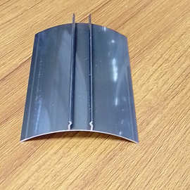 现货净化建材铝型材内圆弧阴角 铝合金型材组件 彩钢板净化板铝材