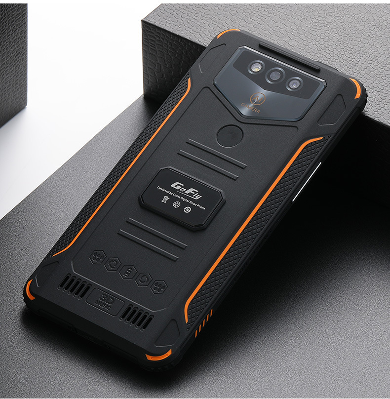 捷语三防智能手机超长待机老人电信全网通指纹大屏幕电霸大声大字