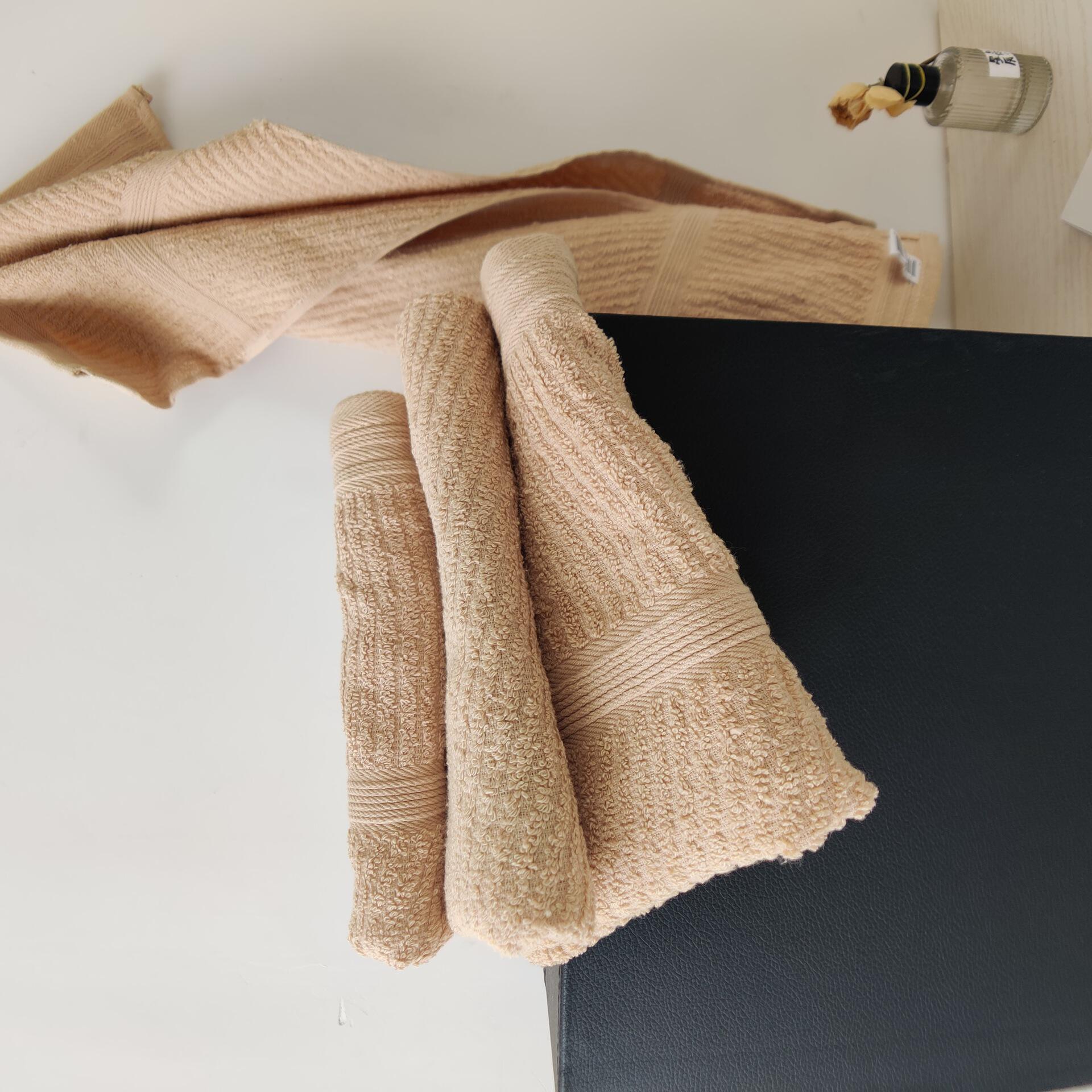 工厂按需定制 棉格子华夫格绣花提花工艺毛巾地巾酒店家用出口