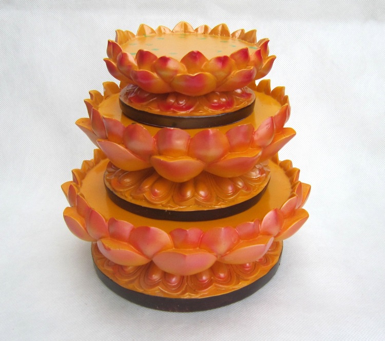 莲花座佛像底座加高观音垫台神像佛堂用品树脂不变形不开裂防水火