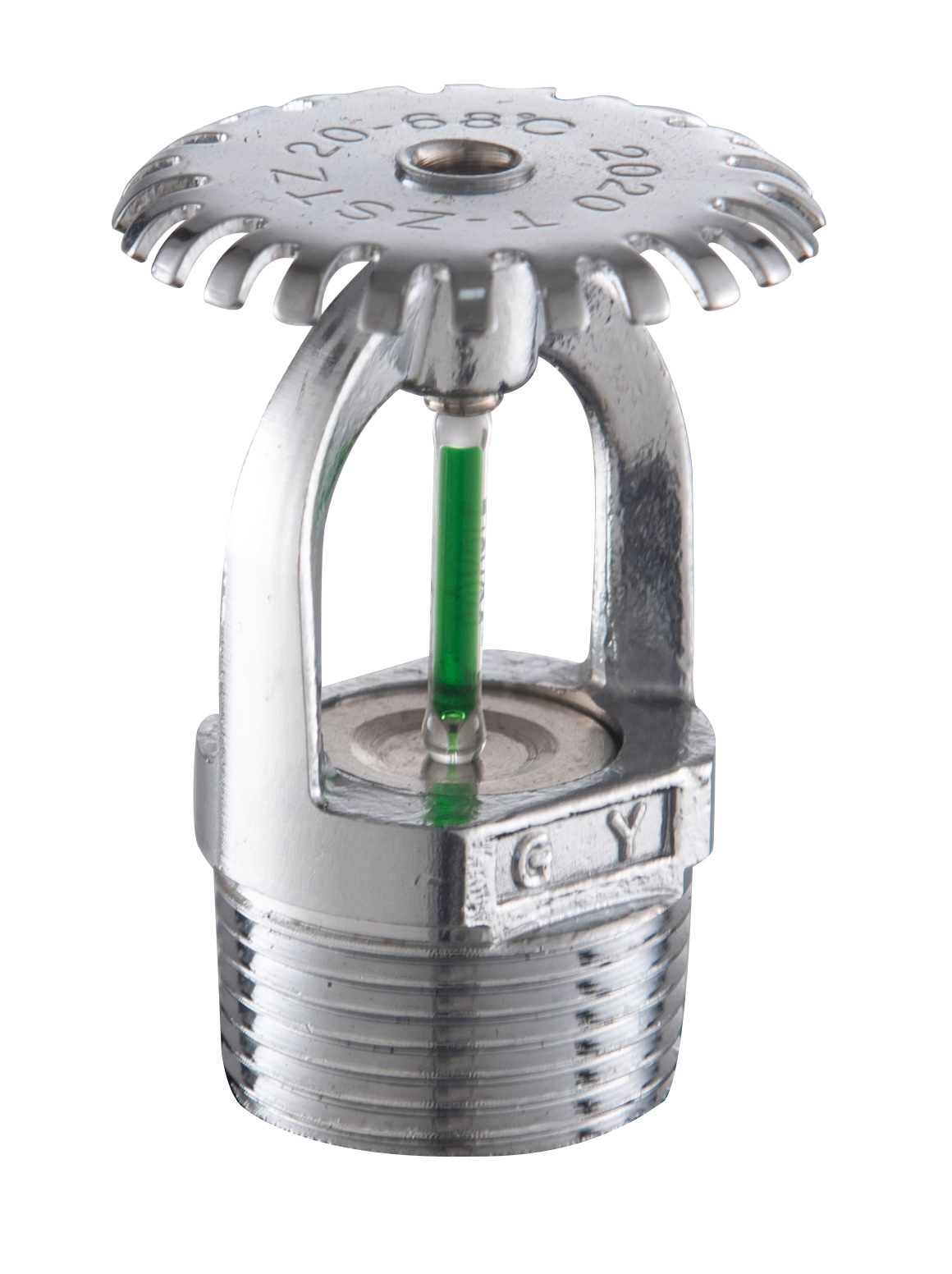 消防喷头 t-zstx15消防喷嘴温控下垂型洒水喷头68度 全铜喷淋头