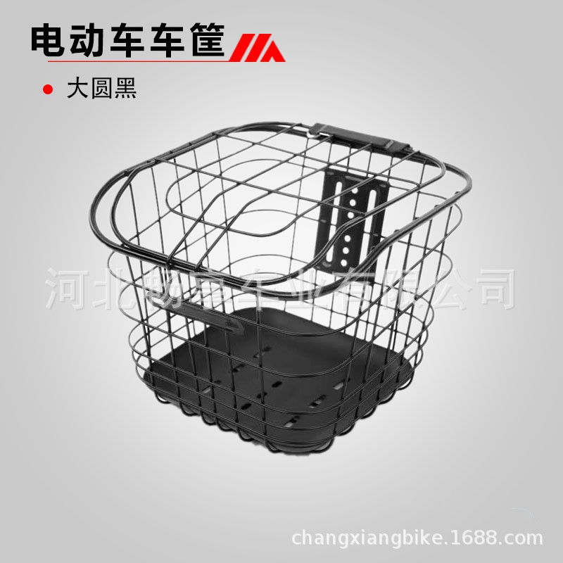 电动车车筐电瓶车车篮自行车车筐加大带盖车篓-阿里巴巴