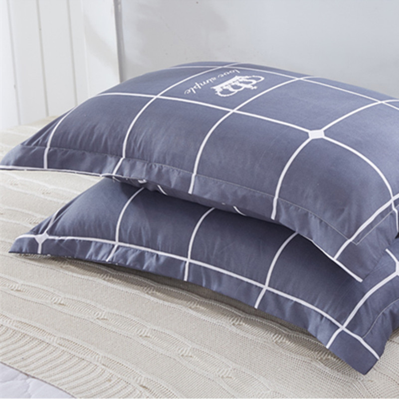 pillowcase factory wholesale aloe cotton pillowcase a pair of household adult one-piece pillowcase 48 * 74cm student clothes