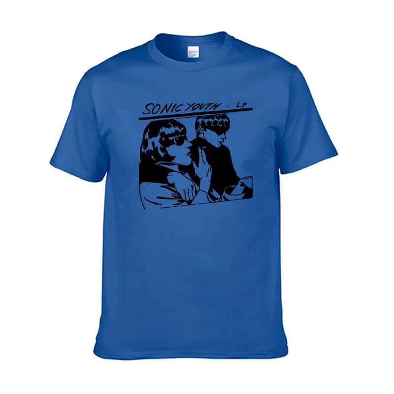 朋克摇滚 sonic youth 音速青年短袖t恤 rather ripped 宽松大码