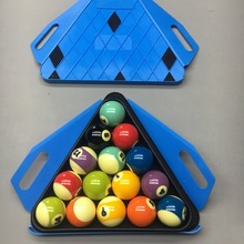 球子托盘球拖集球盘台球子自动收纳神器台球配件三角架摆球框