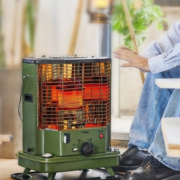 藤次郎室内家用取暖炉户外帐篷取暖神器燃油采暖炉农村新型取暖器