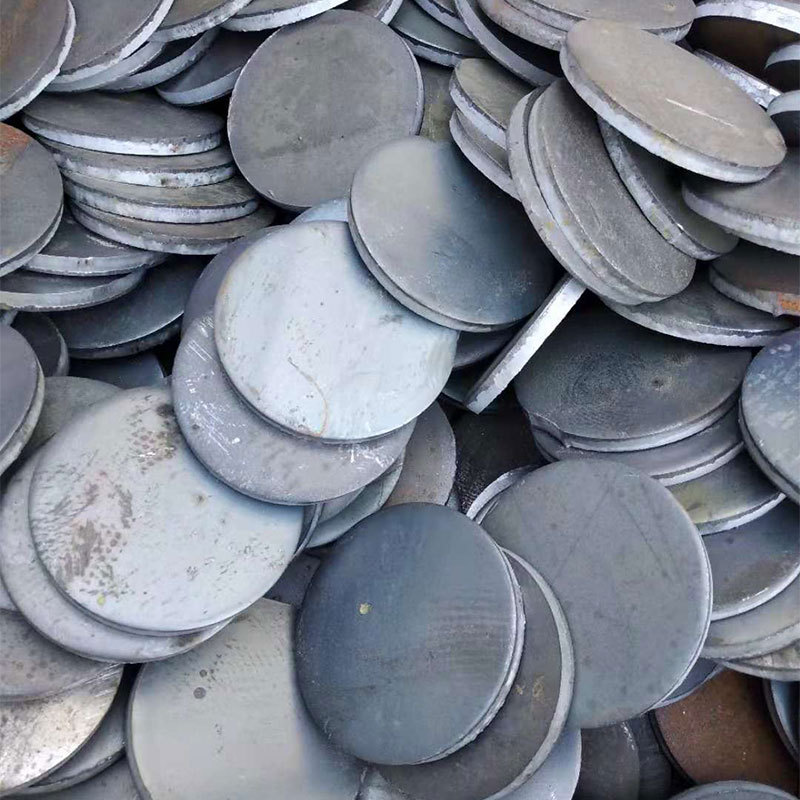 厂家批发金属圆形铁片镀锌圆片冲压圆片高硬度圆铁片规格全