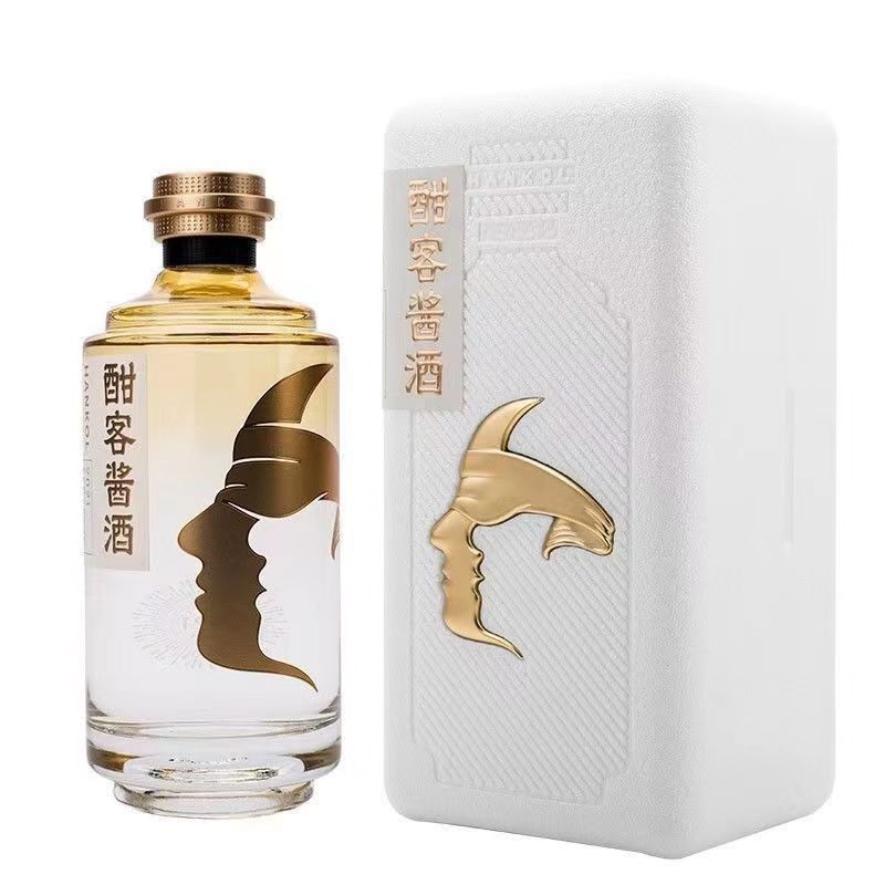 酣客人脸瓶 限量款 53度酱香型500ml 6瓶 大曲粮食酒-阿里巴巴