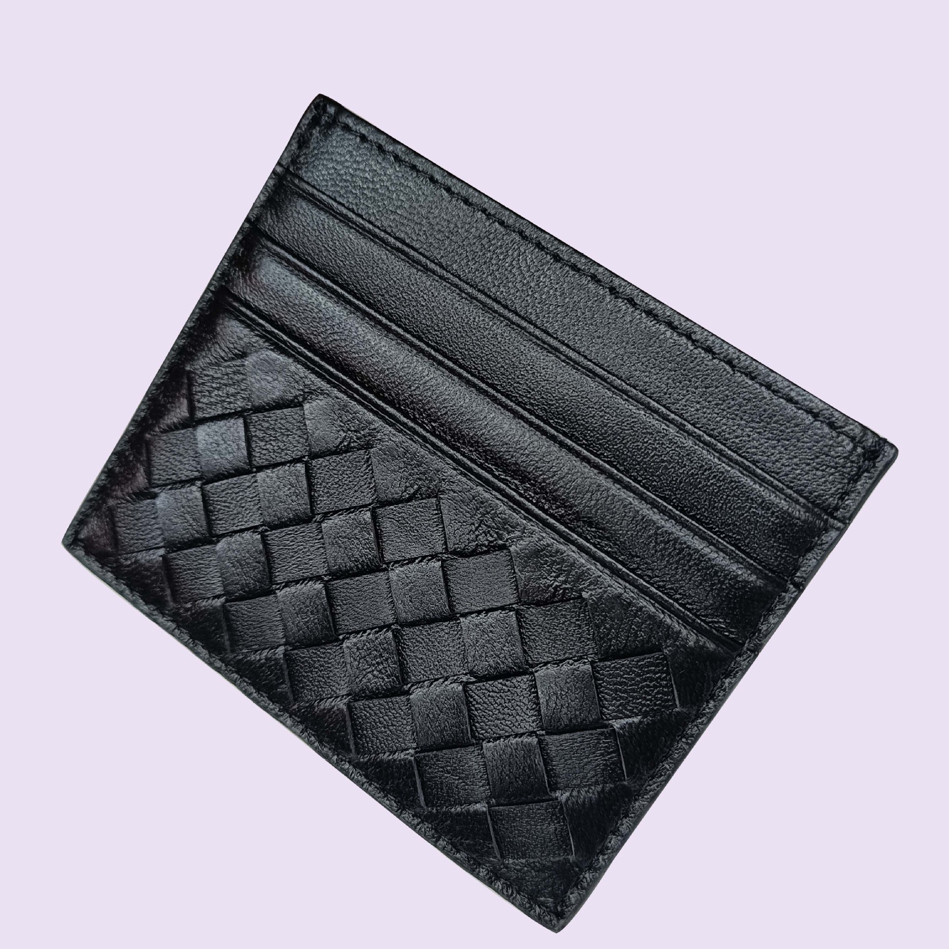 男女士真皮名片夹 羊皮编织卡包钱夹轻薄卡夹驾驶证羊皮卡套-阿里巴巴