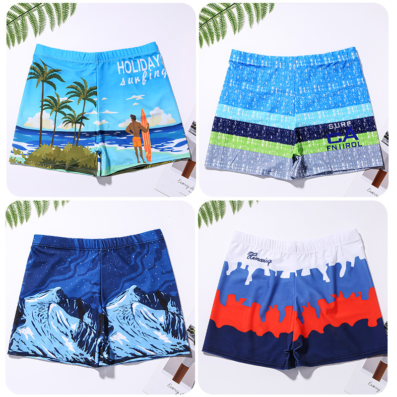 swimming trunks men‘s anti-embarrassment loose quick-drying men‘s boxer swimming trunks swimsuit suit beach pants swimming equipment underwear