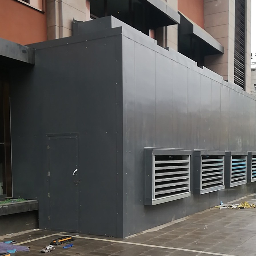 隔声罩设计 空调冷却塔噪音治理  隔音罩 工业隔音房施工安装