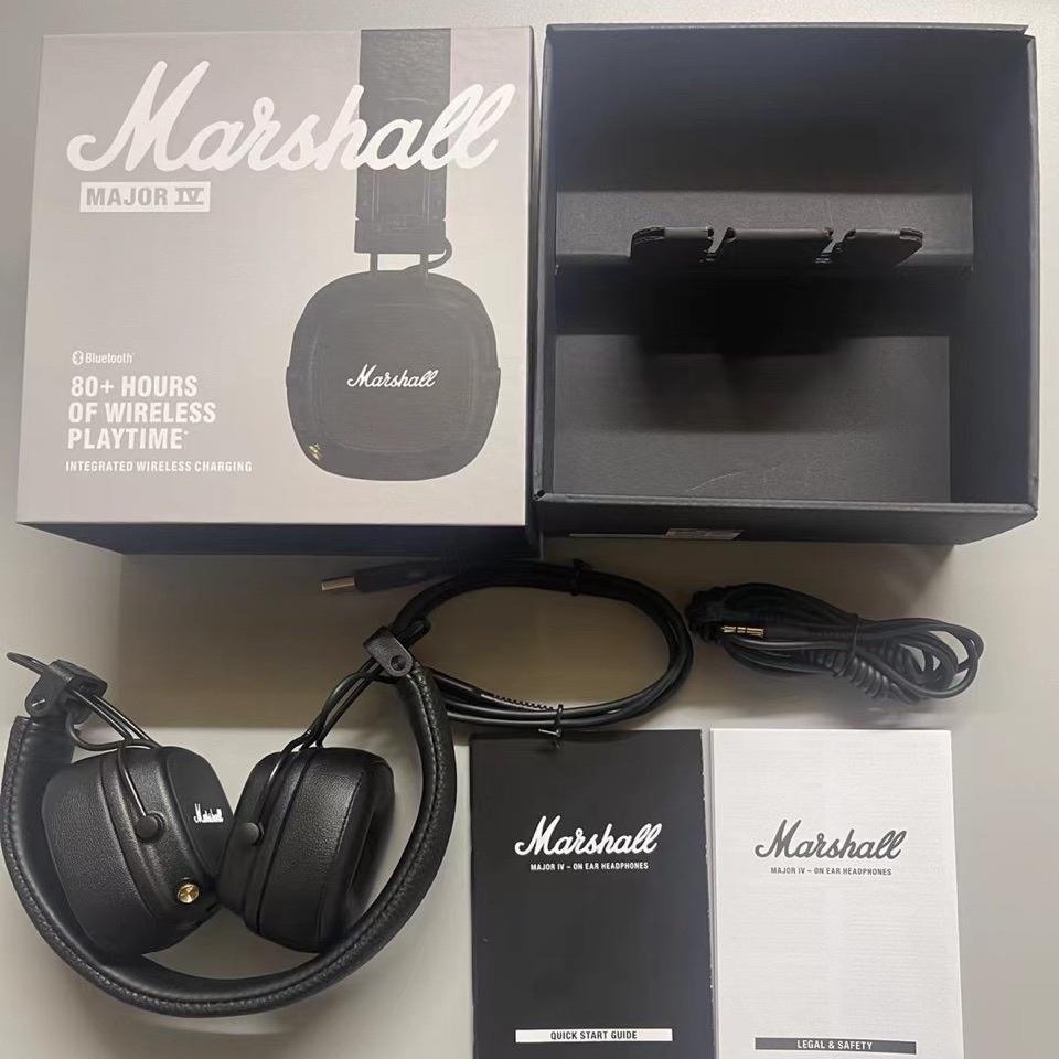 适用 马歇尔 marshall major iv4代头戴式无线蓝牙耳机重低音