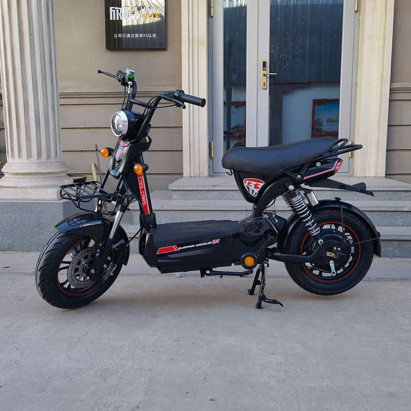出口电动自行车电瓶车133plus电动自行车两轮电动代步自行车