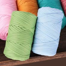 新款超粗大团布条线毛线团DIY手工编织包包粗毛线地垫毯子材料