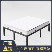 亚马逊床垫防滑固定器挡架木板床皮床软床垫防跑神器免打孔金属架