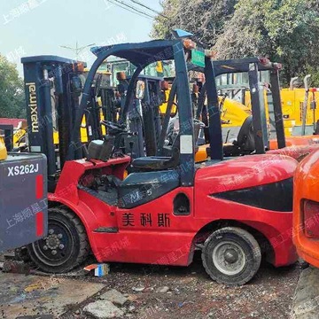 5吨柴油叉车 电子自动档货叉 非侧移 上海现货可试车-阿里巴巴