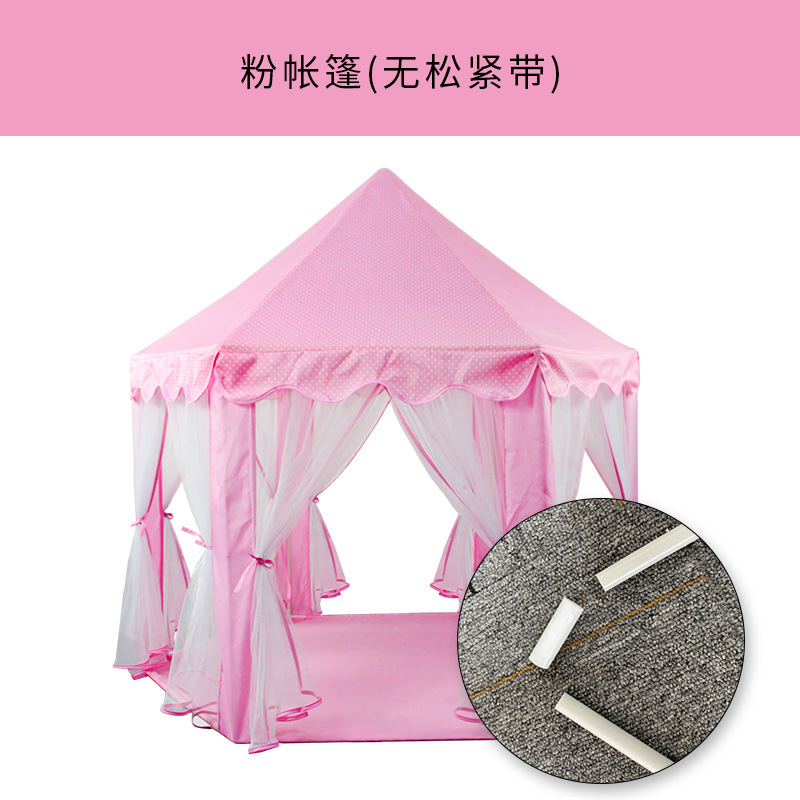 Children's Tent Indoor Tulle Hexagonal Baby Decoration Game House Princess Game Castle Tent Toy House AE