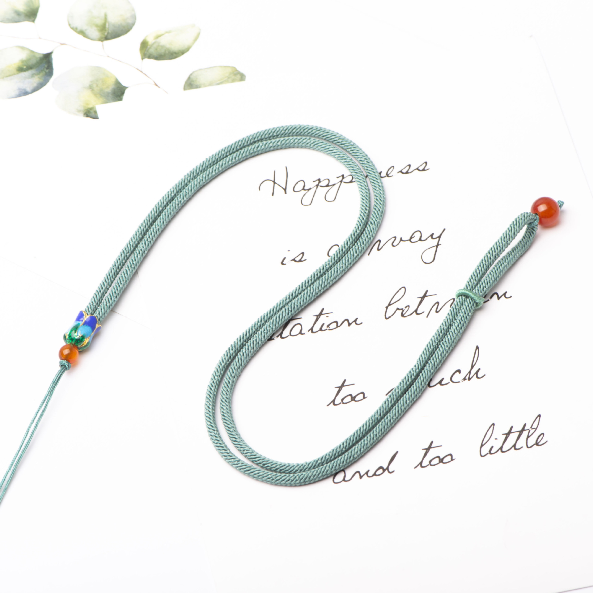 玉观音吊坠绳子