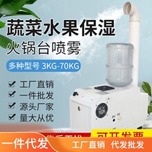 超音波工业加湿器大型商用车间增湿回潮加湿机雾化大雾量喷雾蔬菜