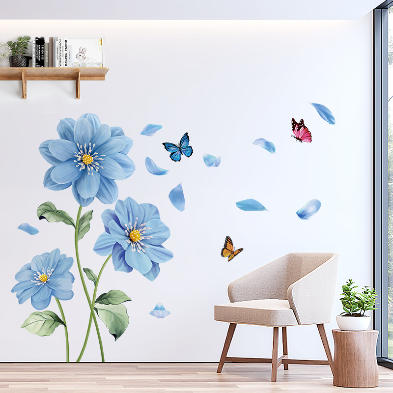 3d立体墙贴卧室房间墙面装饰品贴纸自粘墙纸遮丑墙壁贴画墙上壁纸