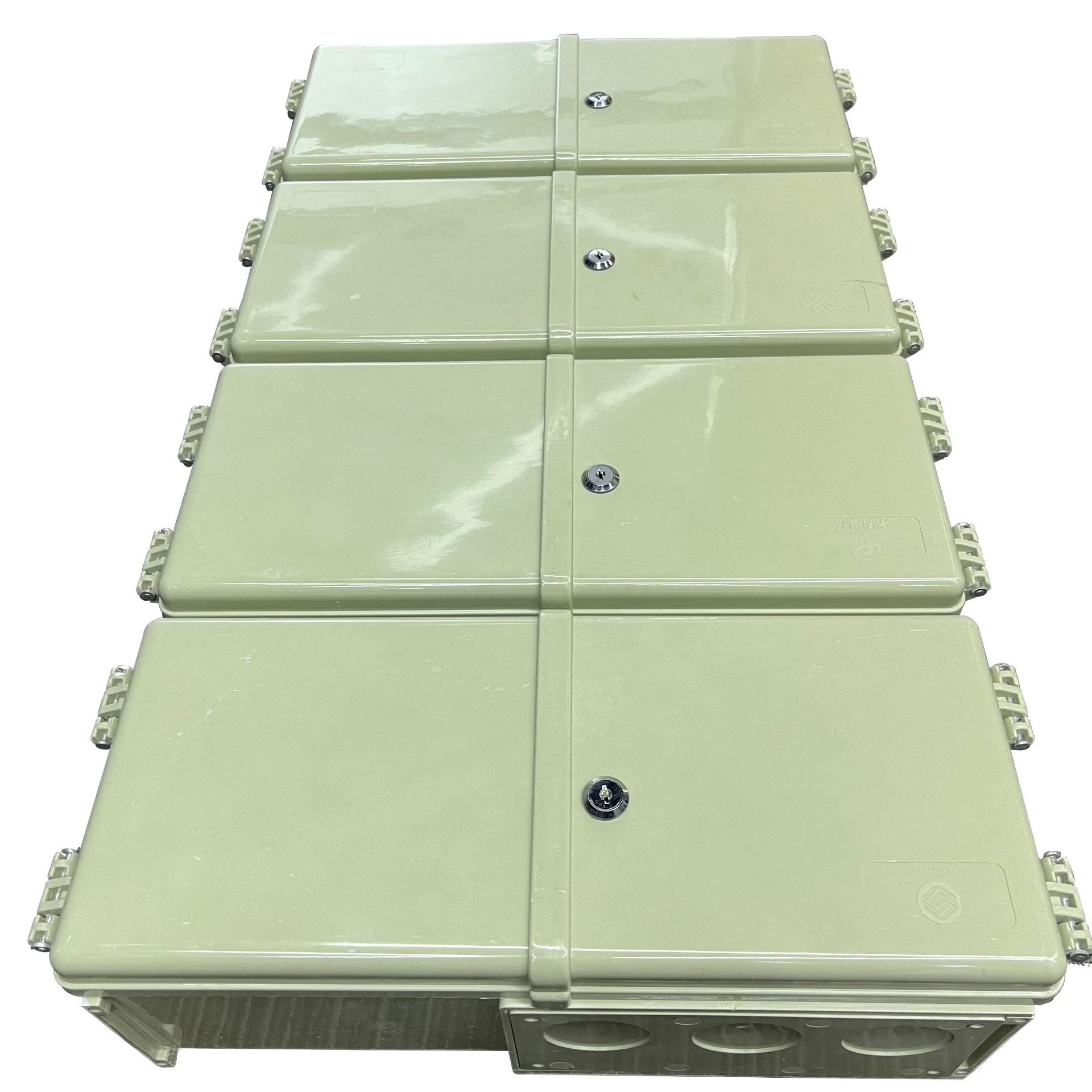 四网合一 多网合一 smc分纤箱 可拼接组装 加厚 联通移动电信盒式