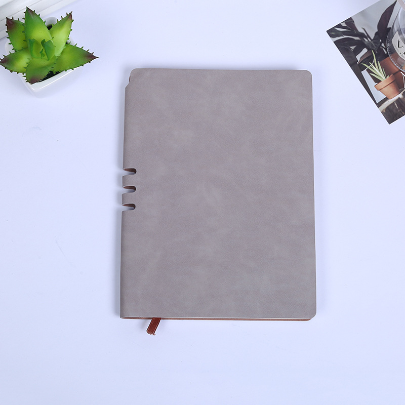 Notebook A5 Wholesale Yangba Skin Feeling Gift Set Business Office Notepad Factory in Stock Logo