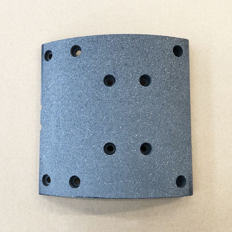 陕汽德龙后轮刹车片汉德桥制动蹄 德龙f3000 摩擦片dz9112340062