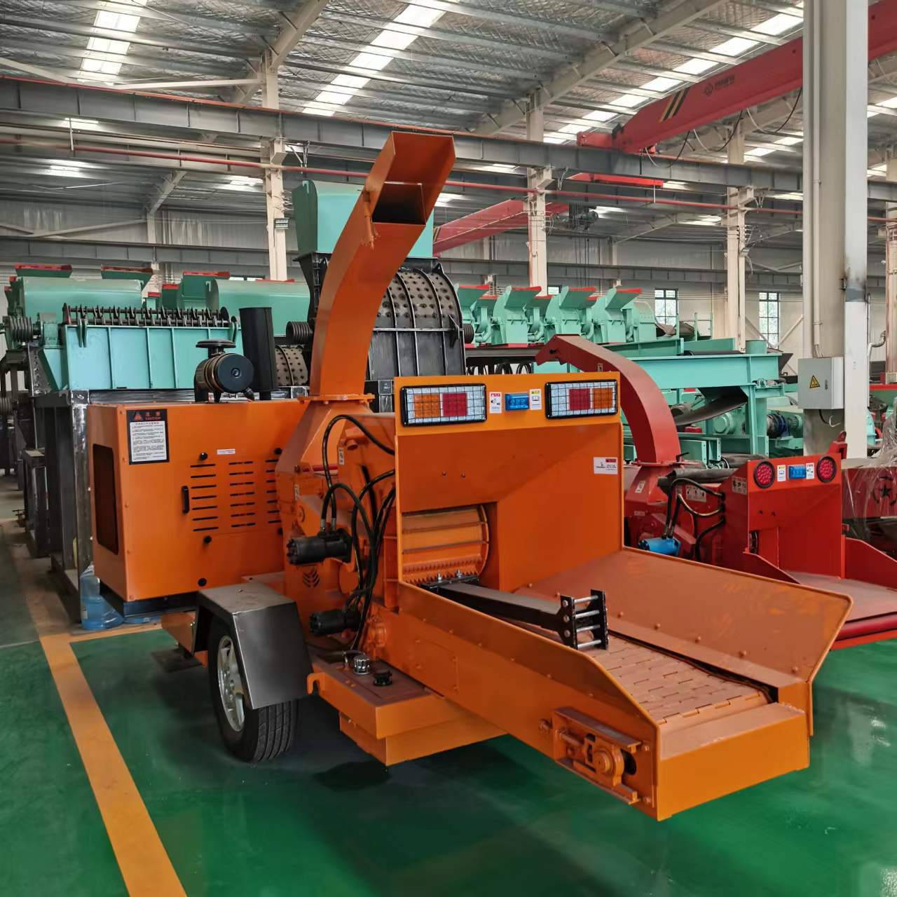 直销2024年新款树枝碎枝机园林树枝粉碎机小型干湿两用树枝粉粉碎