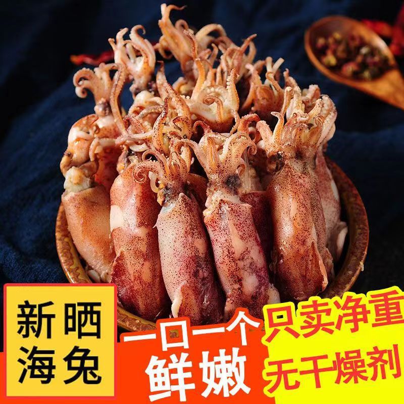 新鲜小海兔干货海兔子干海鲜野生无沙墨鱼干乌贼干鱿鱼管鱼干新货