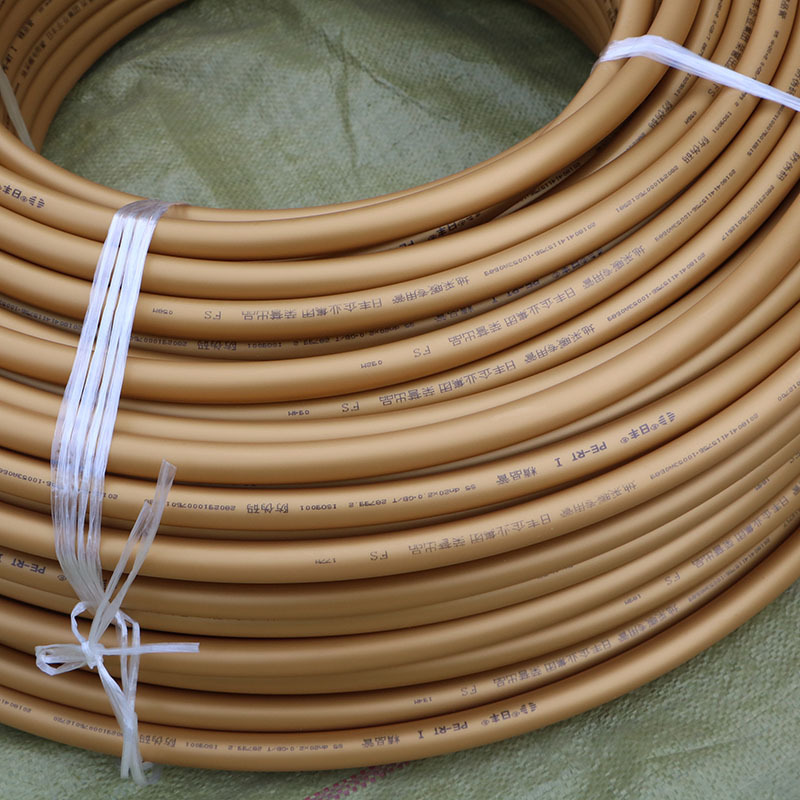 佛山日丰管 地暖管pex管pert地暖管 精品家装 金色地暖管 地热管