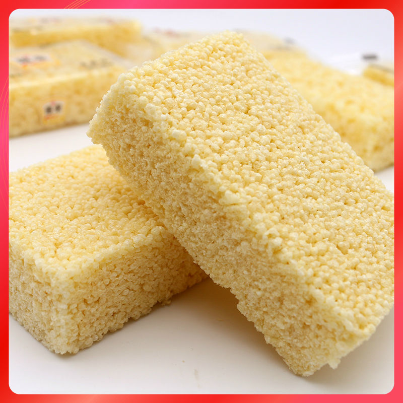 大米小粒米酥米花糖零食散装小包装好吃的充饥小零食夜宵整箱批发