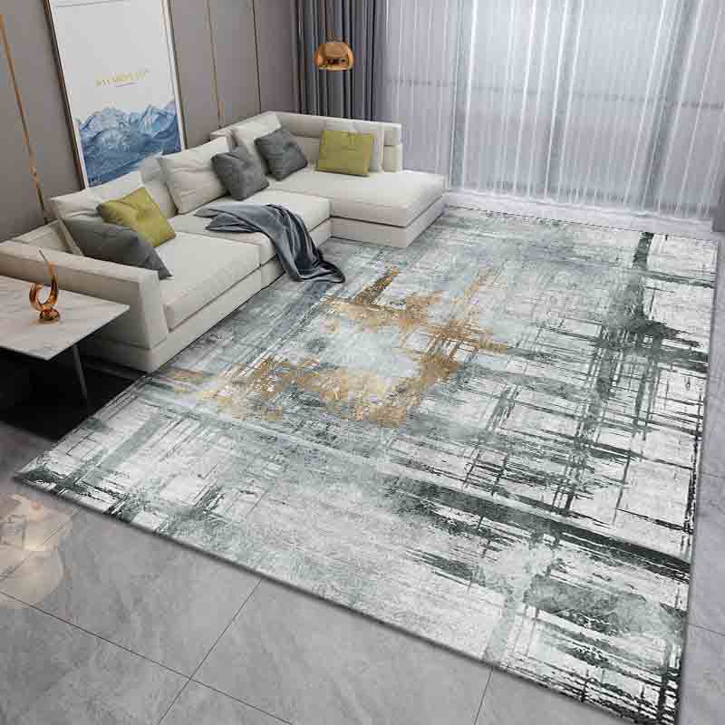 Light Luxury and Simplicity Carpet Floor Mat Living Room Bedroom Sofa Crystal Velvet Nordic Lobby Coffee Table Cross-Border Modern Non-Slip