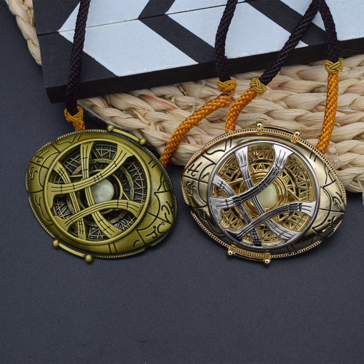 电影周边复仇者联盟奇异博士时光宝石夜光项链独立包装小礼品