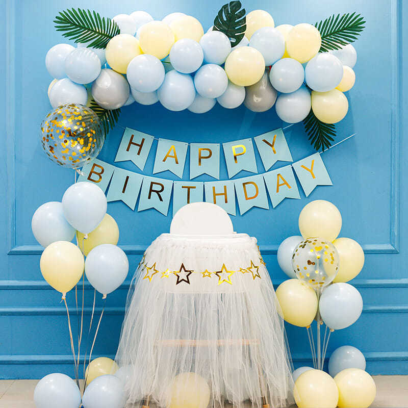 周岁布置宝宝生日装饰创意场景背景墙女孩网红ins小公主粉色主题