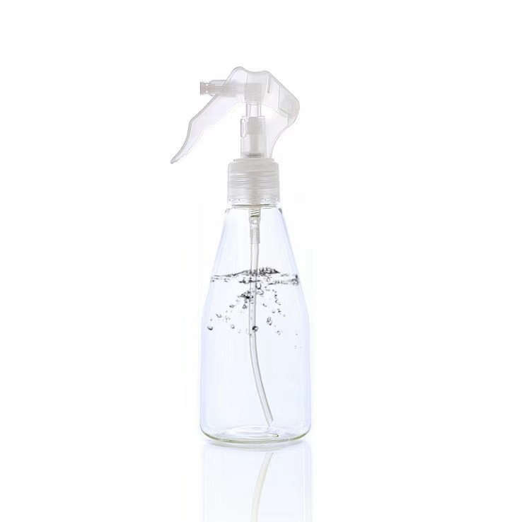 200ml Transparent Pet Spray Bottle Little Mouse Sprinkling Can Hand Buckle Spray Bottle Cosmetic Bottle