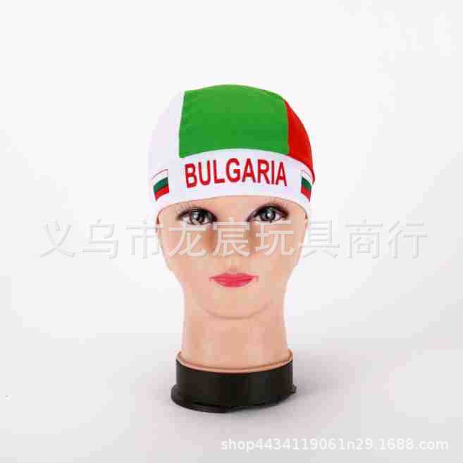 Factory Direct Supply World Cup Bulgaria Fan Cap Pirate Hat Countries National Flag Cap Knitted Hat Wholesale