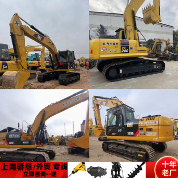二手原版 原漆 中山卡特320d挖掘机pc56 70 130 200 240 305购机