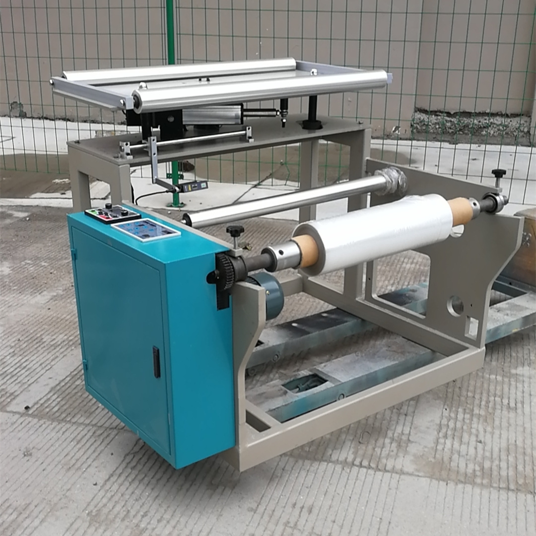 新款全自动收卷机 配置纠偏及张力控制 运行稳定 收卷整齐
