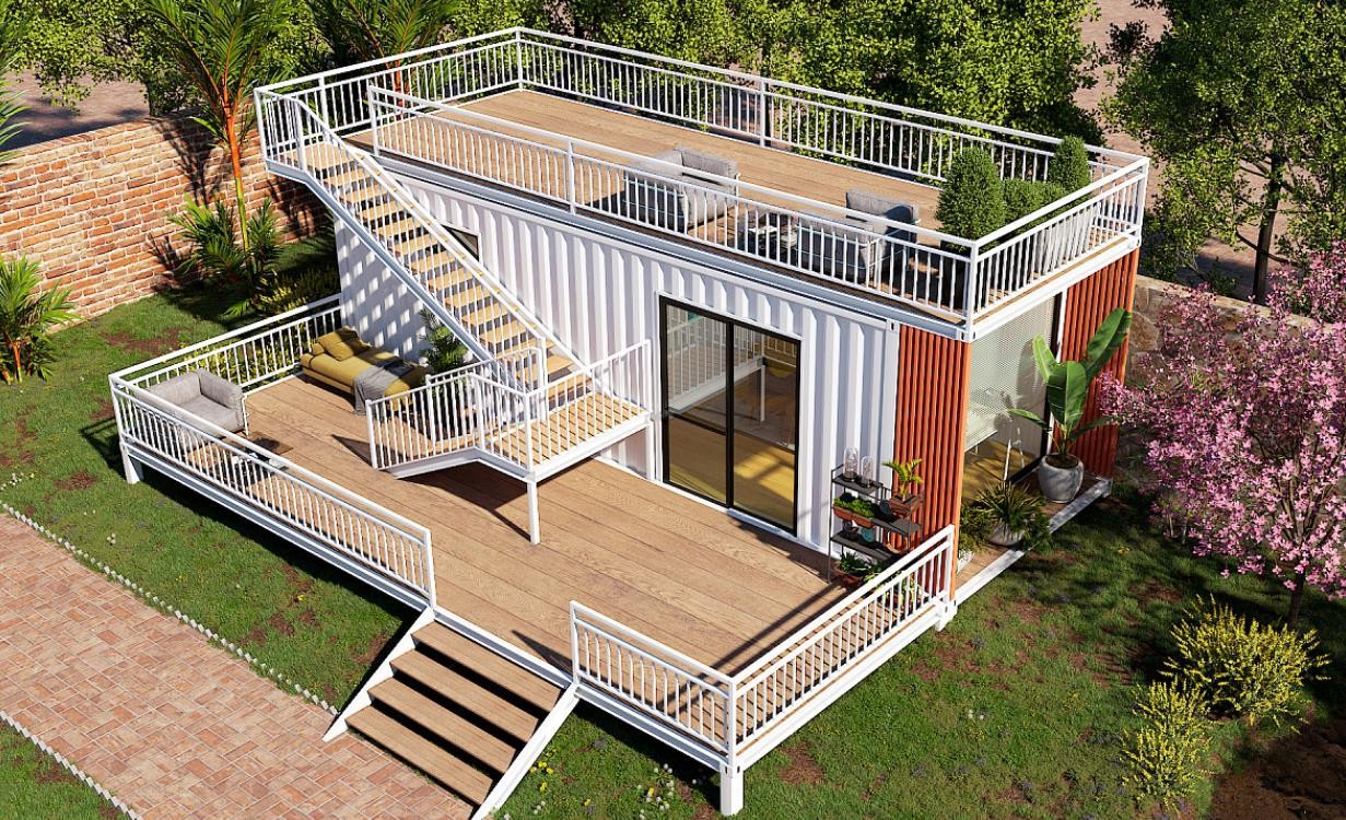 简易房户外集装箱移动房二手阳光房集成民宿房改装民宿房屋